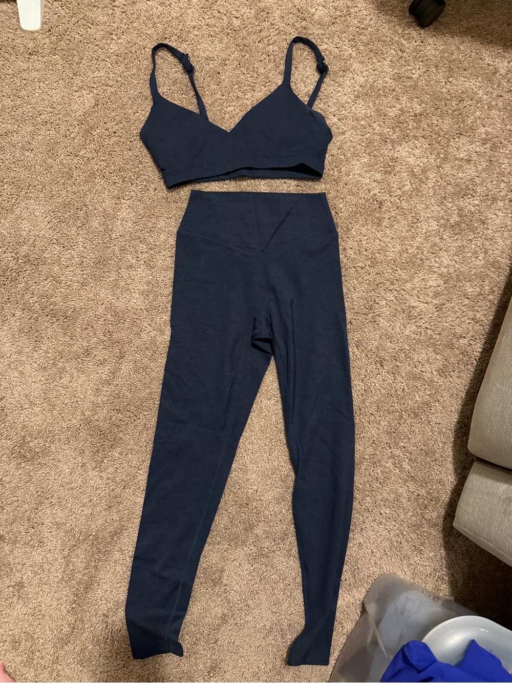 VITALITY/BALANCE ATHLETICA High-Waist Leggings & Bralette Set